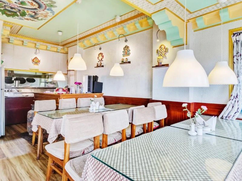 Restaurant im Hotel in Darjeeling