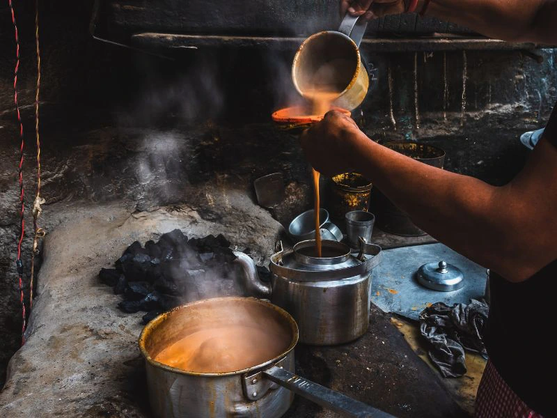 India Kolkata eten local