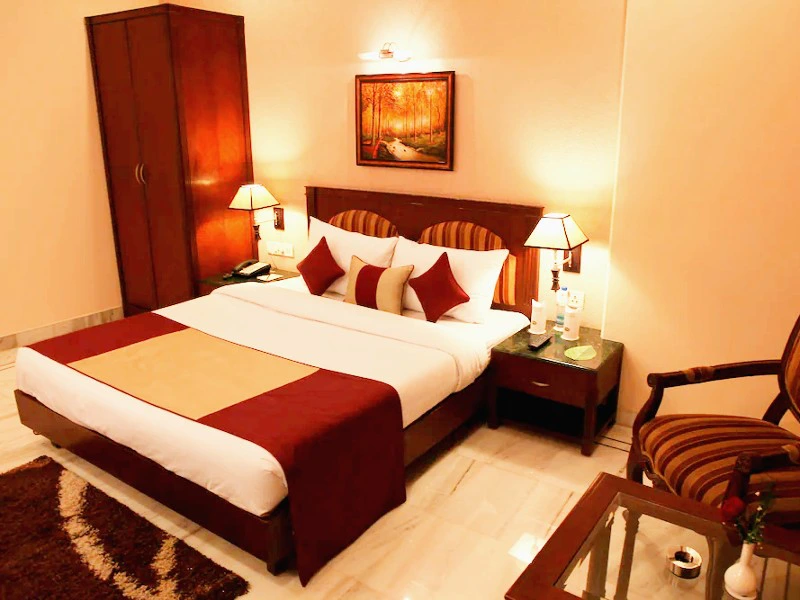 Hotelzimmer im Hotel in Delhi