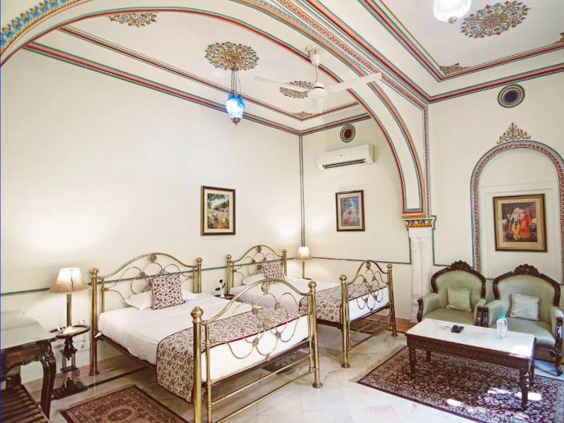Hotelzimmer in Jaipur, Indien