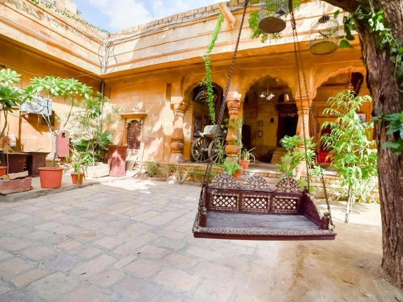 Jaisalmer - Hotel Innenhof