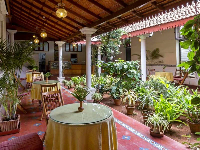 Mysore Innenhof Hotel