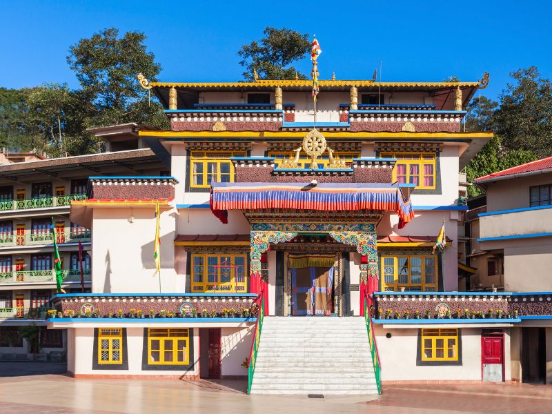 Rumtek Kloster in Kalimpong, Indien