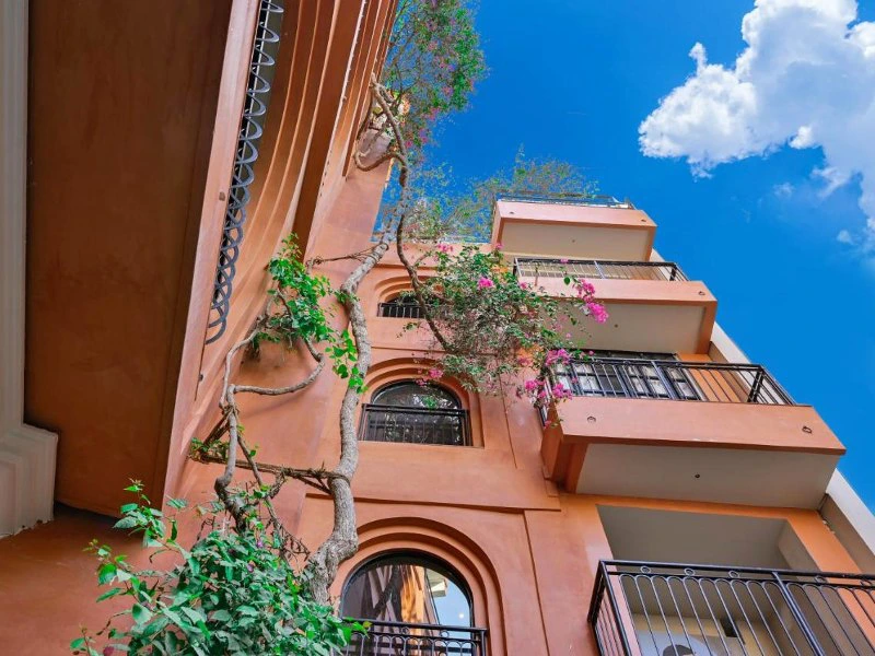 Hotelansicht in Udaipur