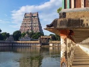 Temple in Tamil Nadu, Indien