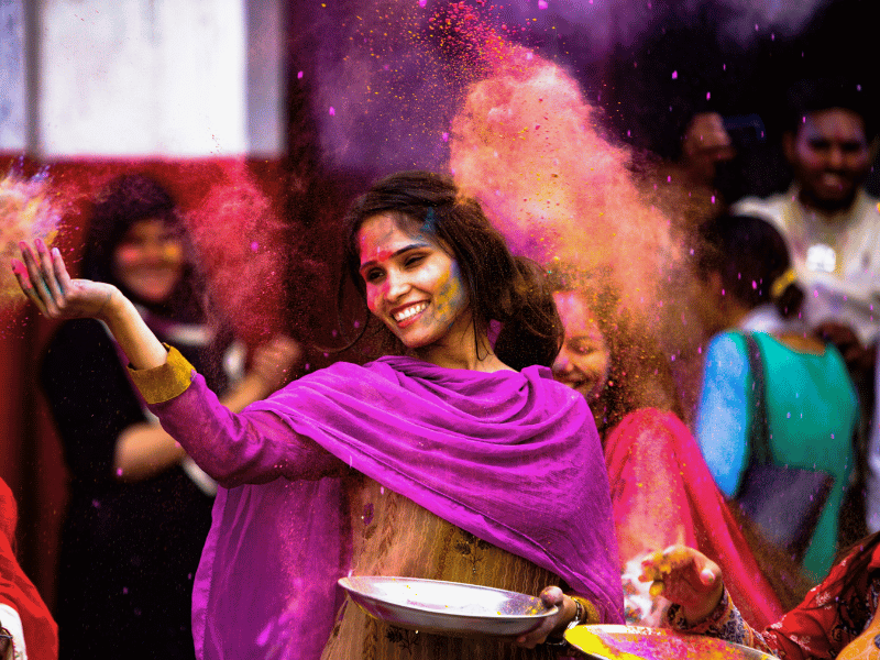 Holi Festival in Indien