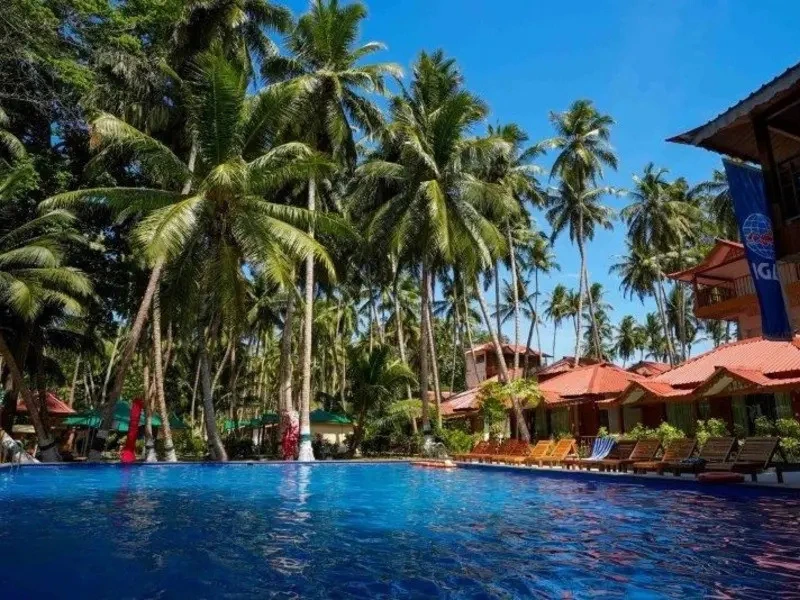 Hotelpool in Port Blair, Indien