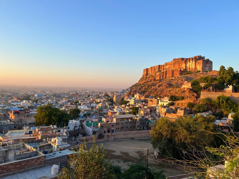 Mehranghar Fort in Jodhpur, Indien