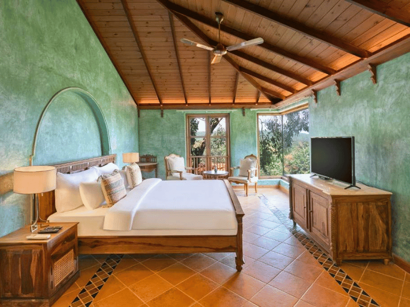 Hotelzimmer in Goa, Indien