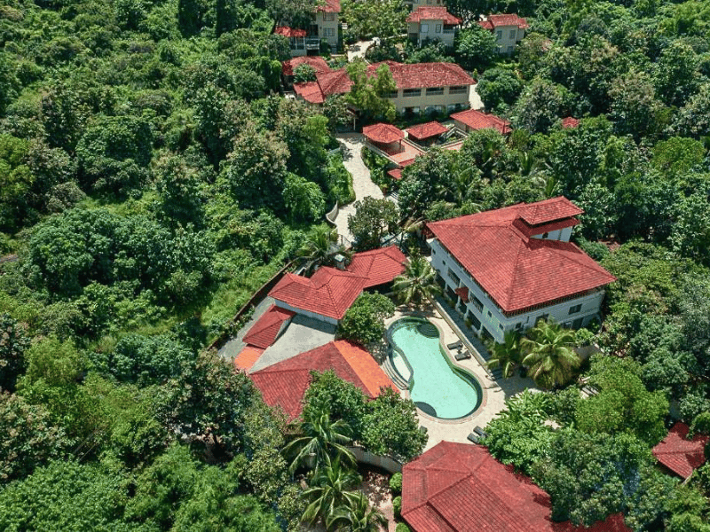 Komfortables Hotel in Goa, Indien