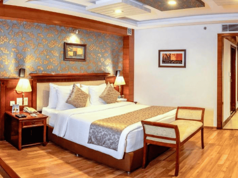 Hotelzimmer in Mysore, Indien