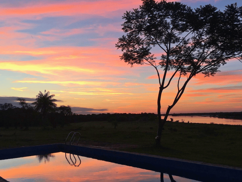 Hotelpool in Corrientes in Argentinien