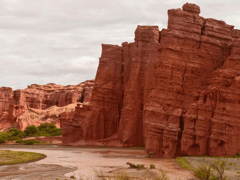 Cafayate rote Berge