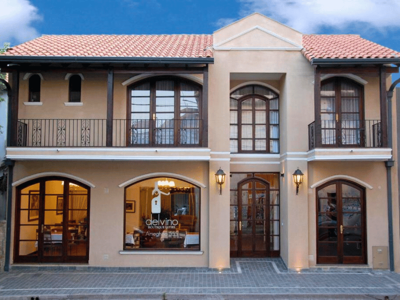 Hotelfront in Salta in Argentinien