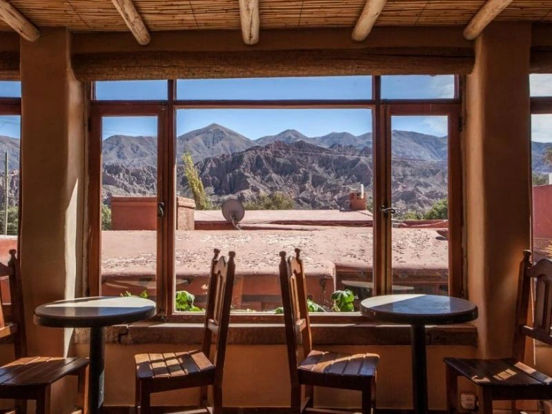 Hotelrestaurant in Tilcara in Argentinien