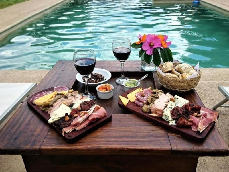 Hotelpool in Cafayate in Argentinien