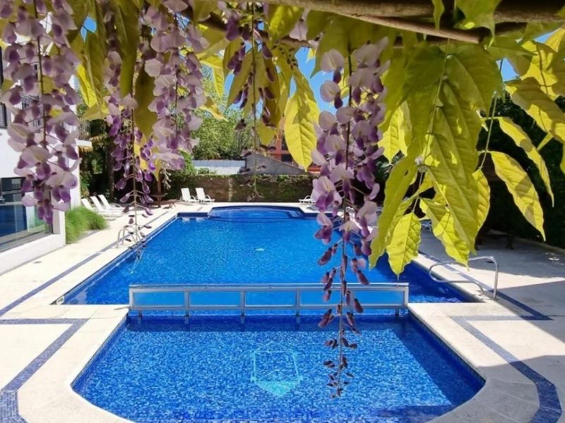 Hotelpool in Colonia del Sacramento in Uruguay