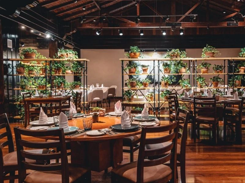 Hotelrestaurant bei den Iguazu Wasserfällen in Argentinien
