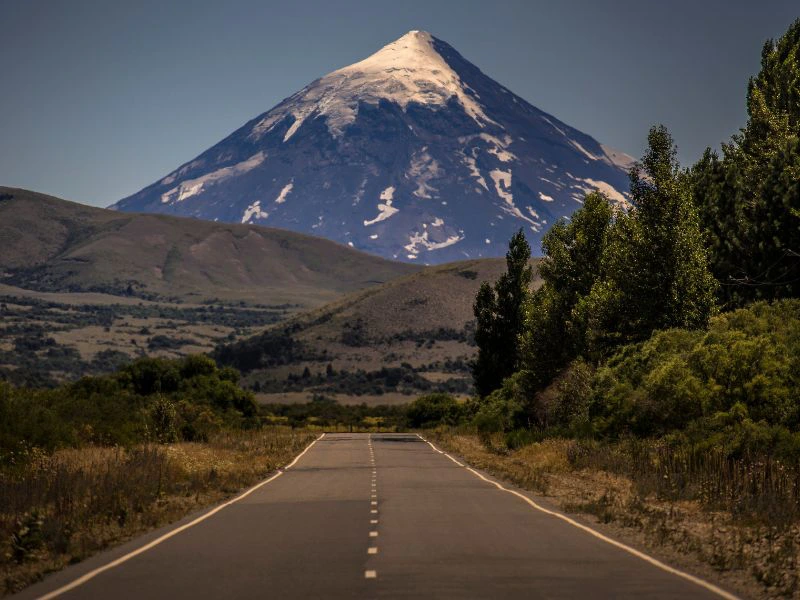 Lanin Vulkan in Argentinien