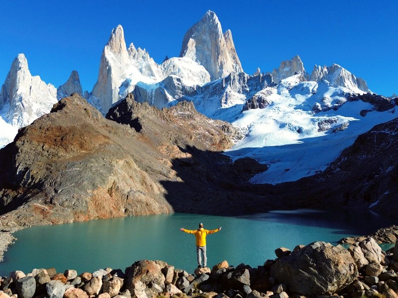 Blick auf Fitz Roy in Argentinien