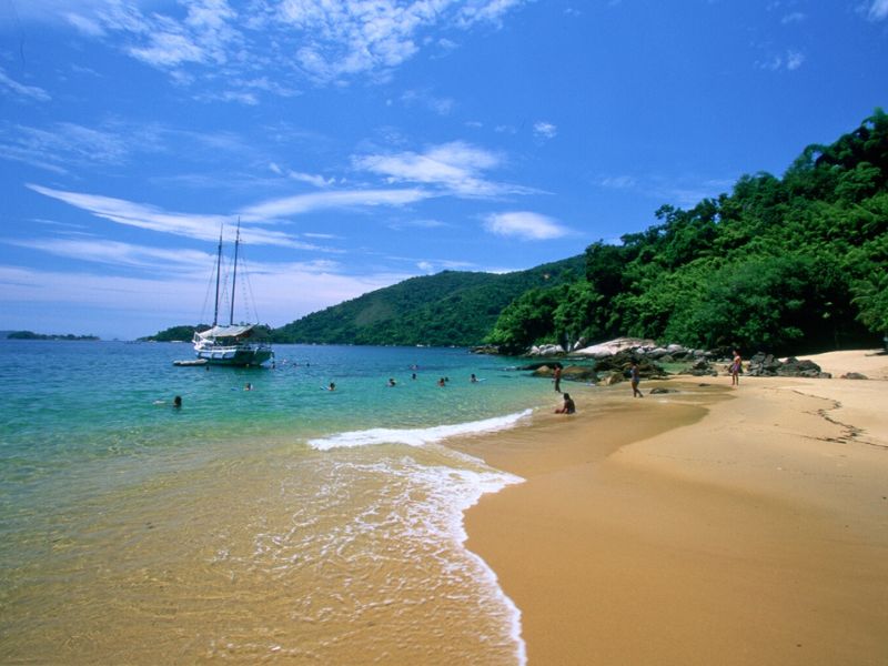 Brazilien Ilha Grande Strand