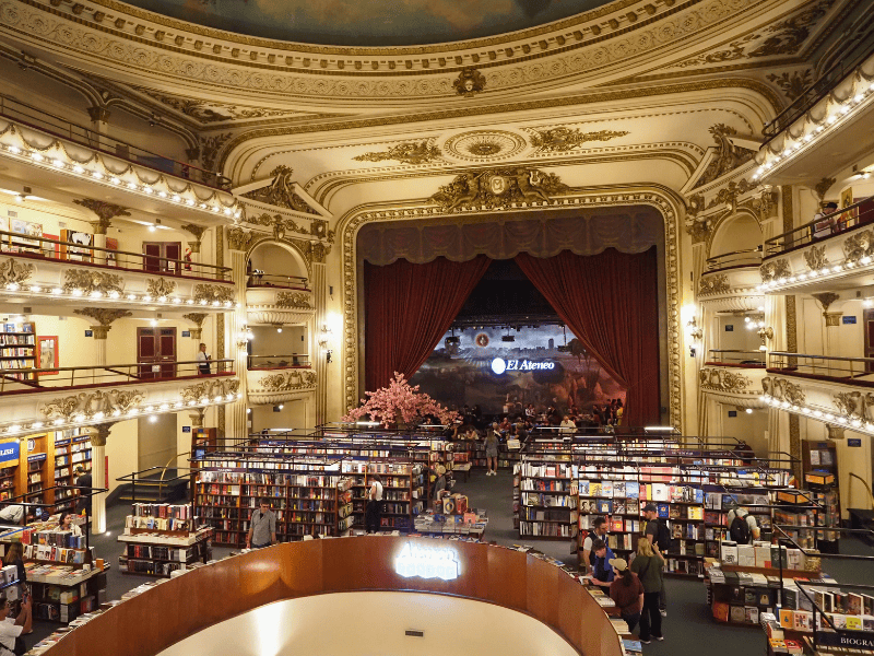 Buenos Aires - Buchhandlung Ateneo
