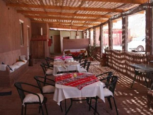 Restaurant in San Pedro de Atacama, Chile