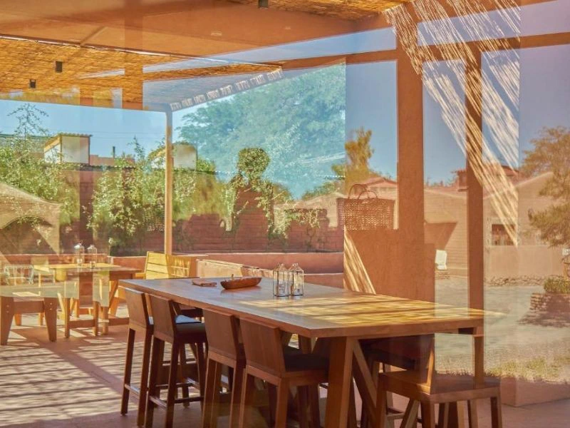 Restaurant im Komforthotel in San Pedro