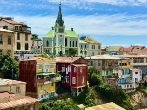 Häuser in Valparaíso