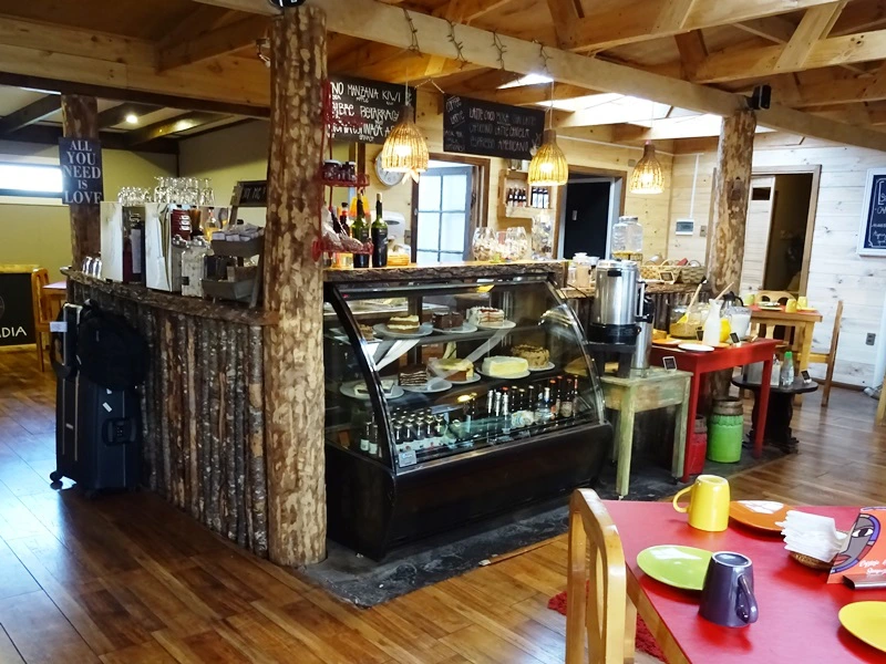 Esszimmer der Unterkunft in Puerto Natales