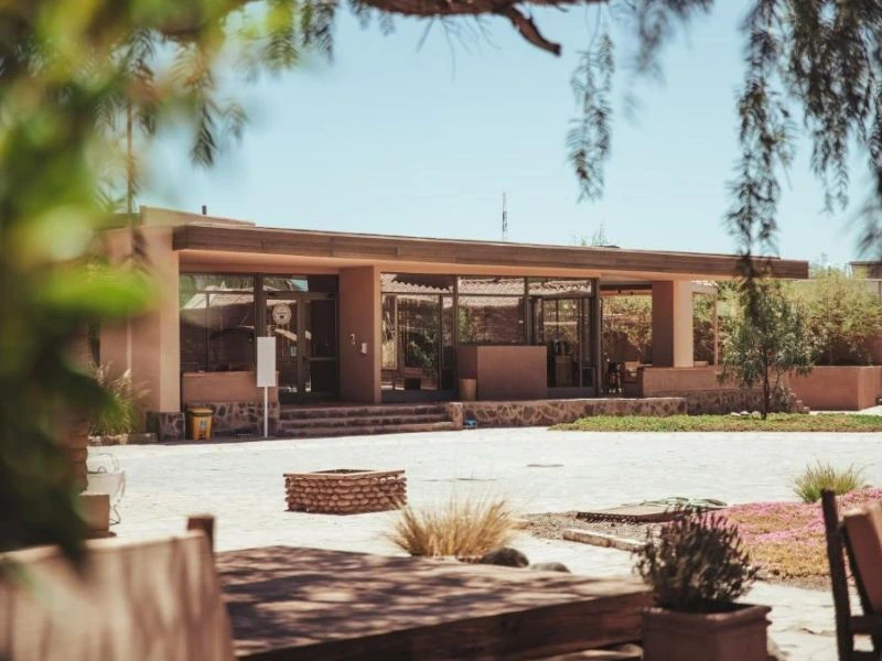 Unterkunft von außen in San Pedro de Atacama