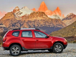 Auto vorm El Chalten