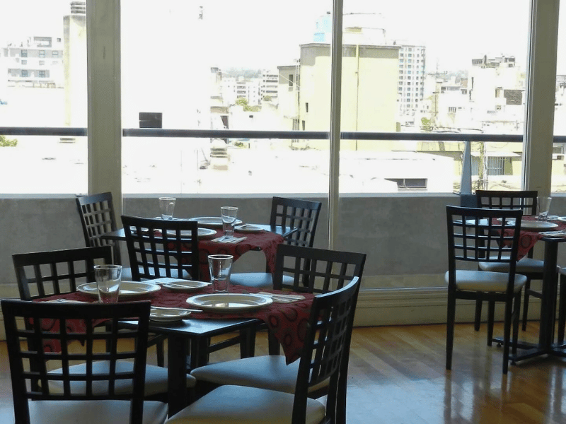 Speiseraum des City Hotels in Mendoza