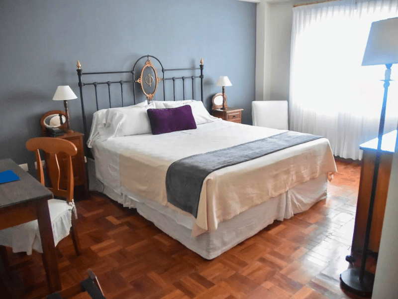 Doppelzimmer der Komfortunterkunft