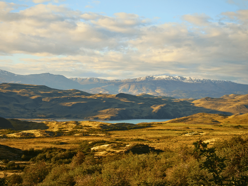 Landschaft im Torres del Paine Nationalpark in Chile