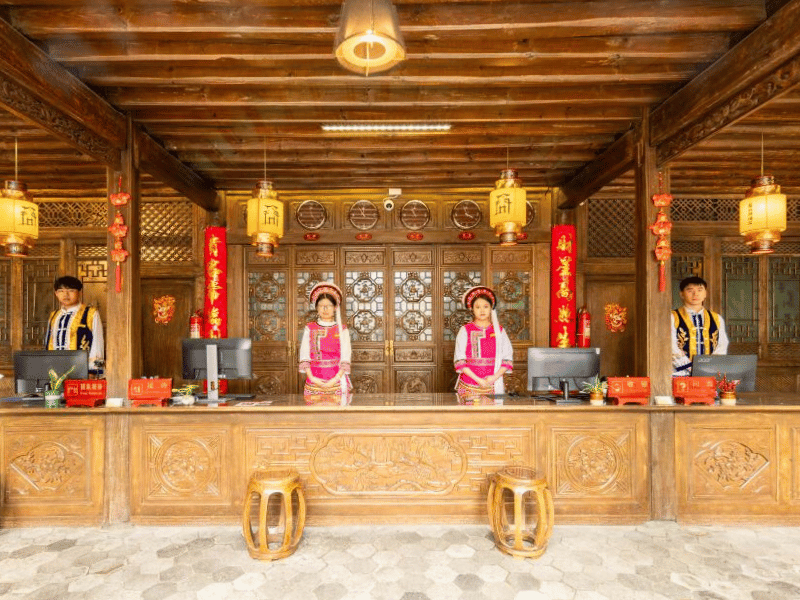 Rezeption im Dali Hotel