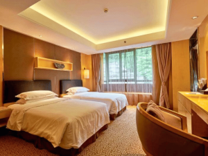 Hotelzimmer in den gelben Bergen von Huangshan