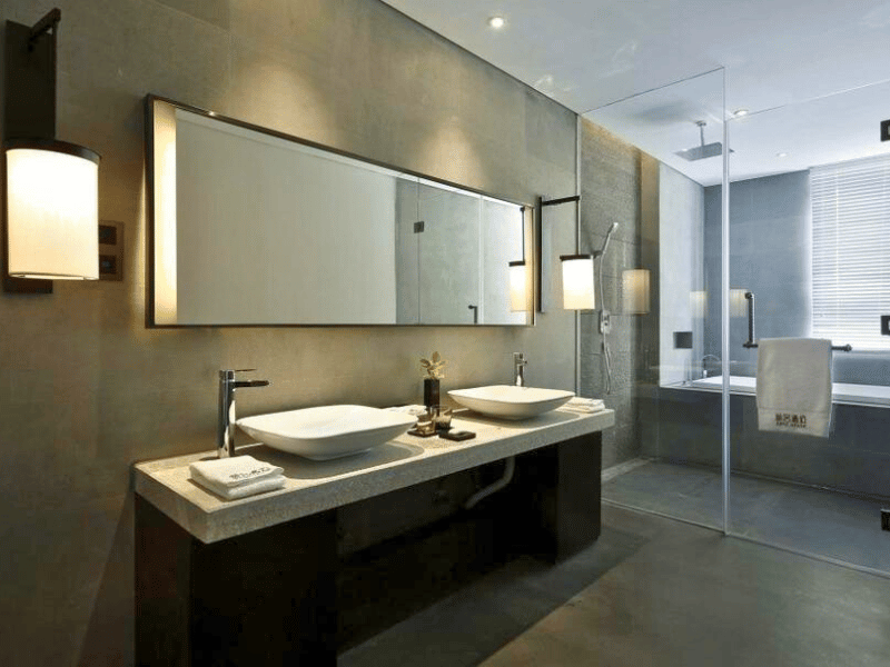 Hotelbad in Luoyang in China