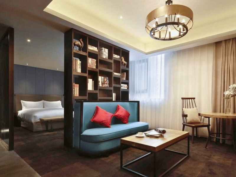 Hotelzimmer in Luoyang in China