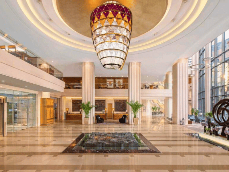 Hotellobby in Peking in China