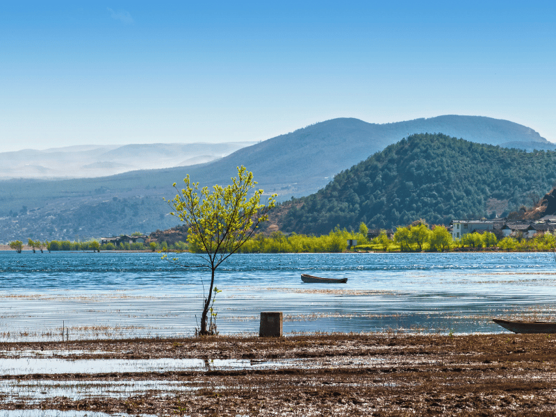 Lake Lashi nahe Lijiang