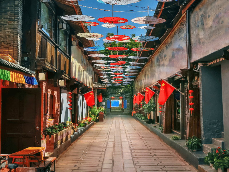 Shuhe Old Town in China