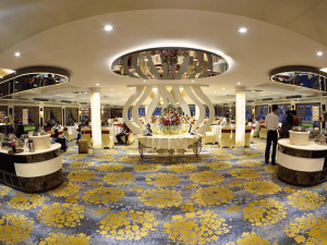 Schiffslobby auf dem Yangtze Kreuzfahrtschiff