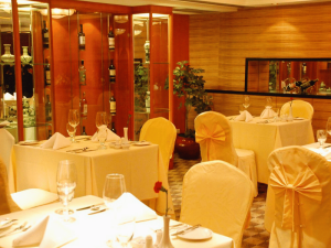 Restaurant auf dem Yangtze Schiff