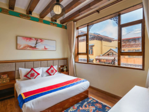 Zimmer im Boutique Hotel in Zhongdian