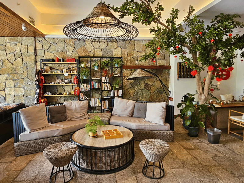 Hotellobby in Yangshuo