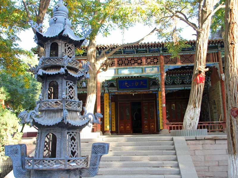 Großer Buddha Pagode in Zhangye in China