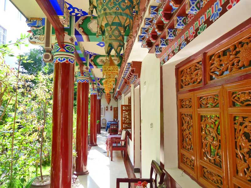 Hotelflur in Dali