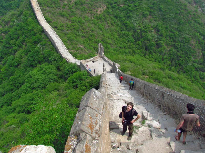 Wanderung über die große Mauer