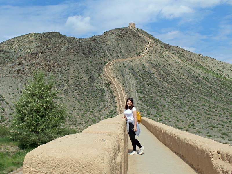 Jiayuguan Zum anderen Ende der Chinesischen Mauer erlebe China